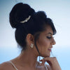 Bride cluster earrings