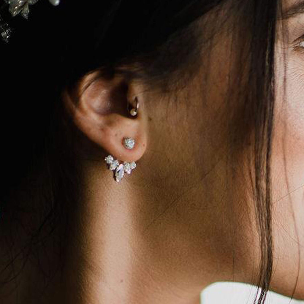 Bridal ear jackets