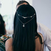 Boho hair accessories, Vicki hair chain, The Lady Bride