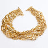 Gold chunky necklace, Billy Necklace, Dana Mantzur