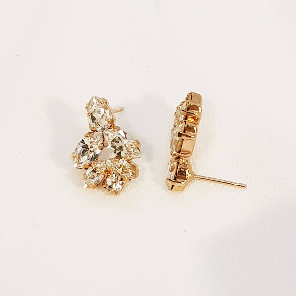 Rose gold earrings