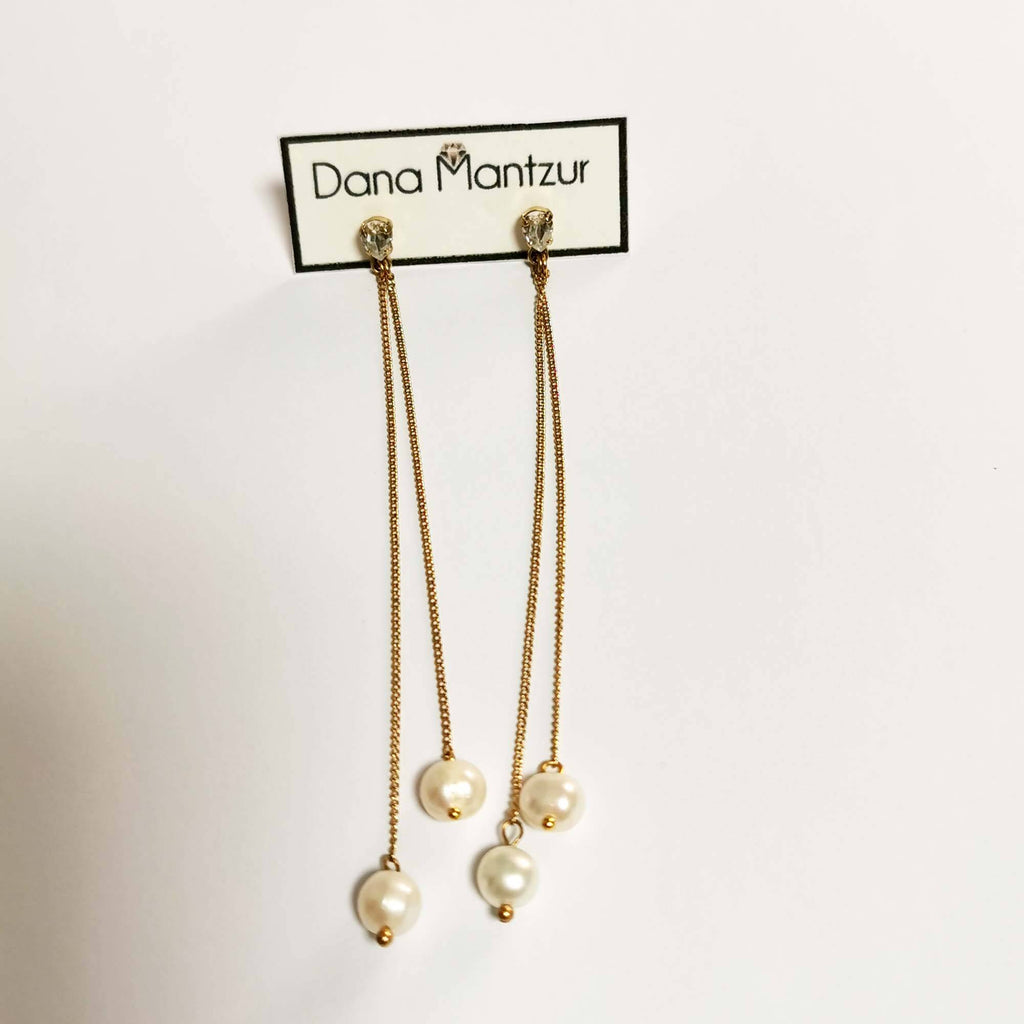 Extra long earrings | Kennedy Earrings | Dana Mantzur