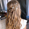 flower hair pins, Sapir hair clips , The Lady Bride