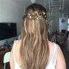 Wedding hair piece, Sapir silk flowers hair clips, The Lady Bride