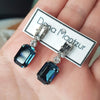 Swarovski crystal earrings, Belle earrings, Dana Mantzur