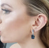 Blue navy earrings, Belle earrings, Dana Mantzur