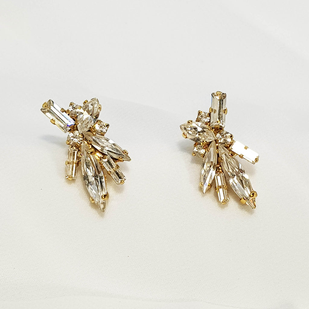 Gold bridesmdaids earrings