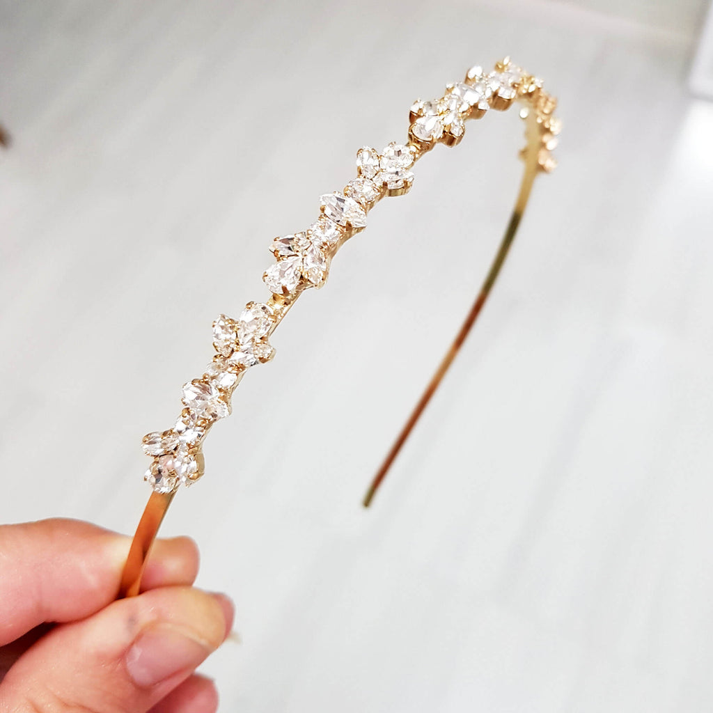 Gold headpiece