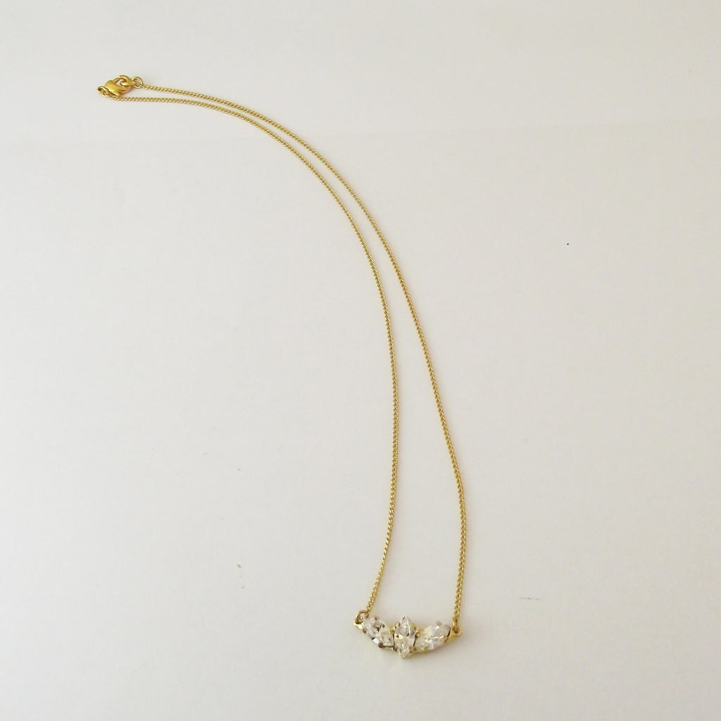 Forehead hair chain, Trio CZ Hair Chain, Dana Mantzur