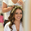 wedding hair piece, Lihini Hair Wreath, Wide, The Lady Bride