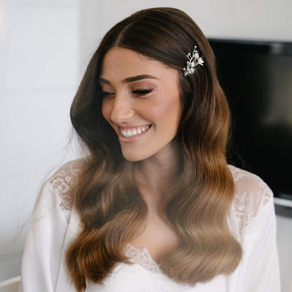 Side air comb, Sapir hair clips , The Lady Bride