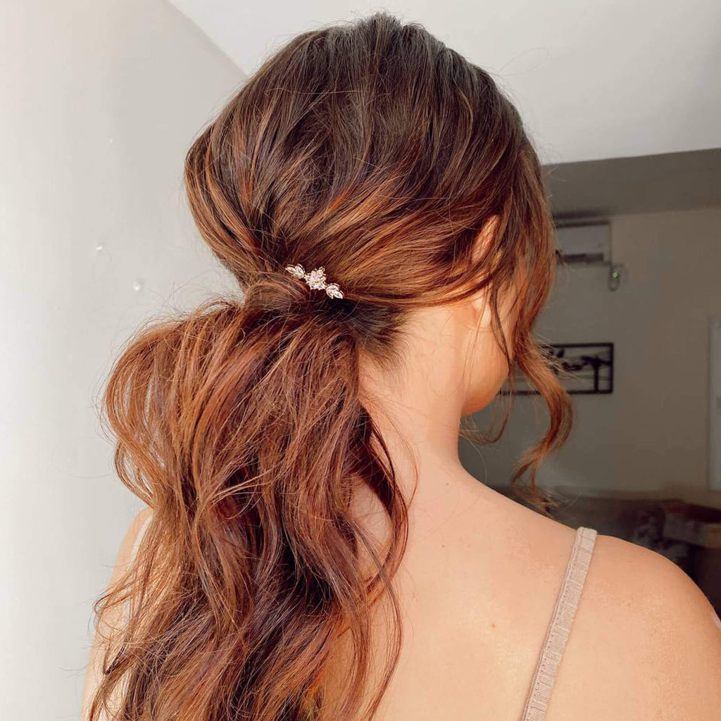 Pony tail hair clips, Nicole Hair pins, The Lady Bride