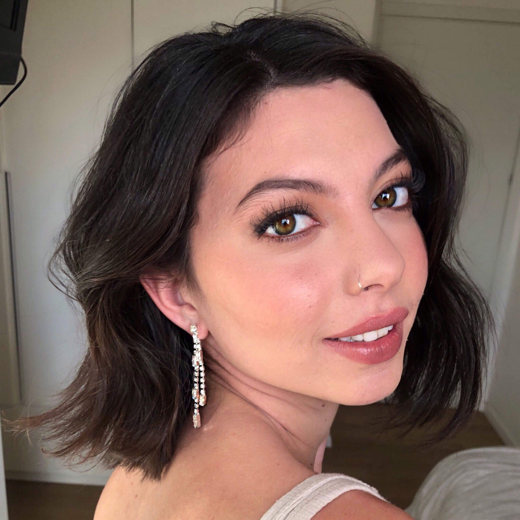 Bridal ear threaders, Chelsea earrings, The Lady Bride