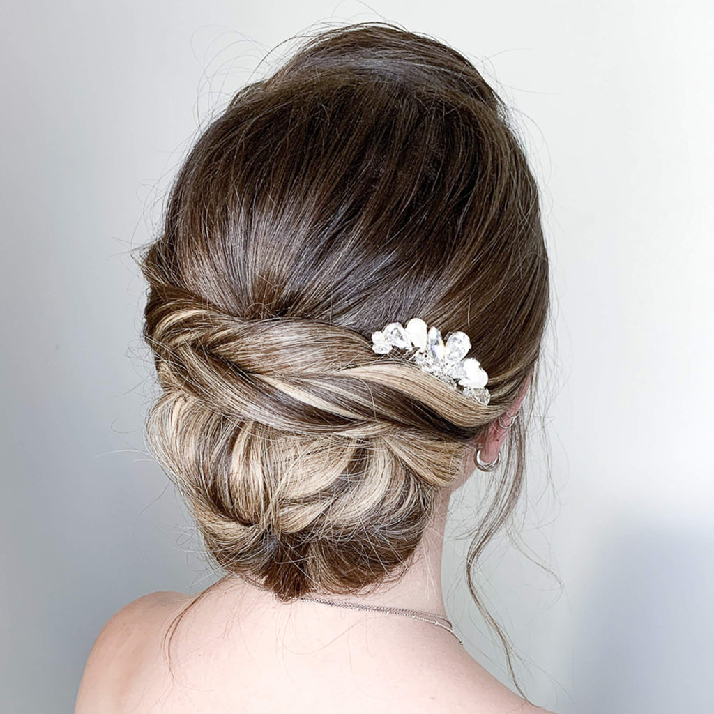 Gil Hair comb, Crescent hair piece, The Lady Bride 