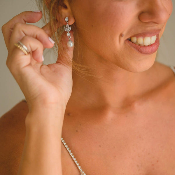 Bride earrings