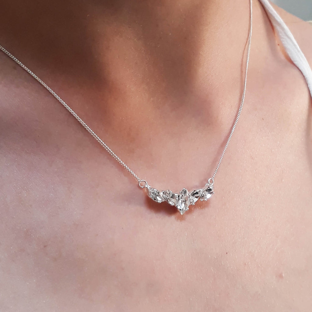 Trang necklace | Swarovski Crystal necklace | The Lady Bride