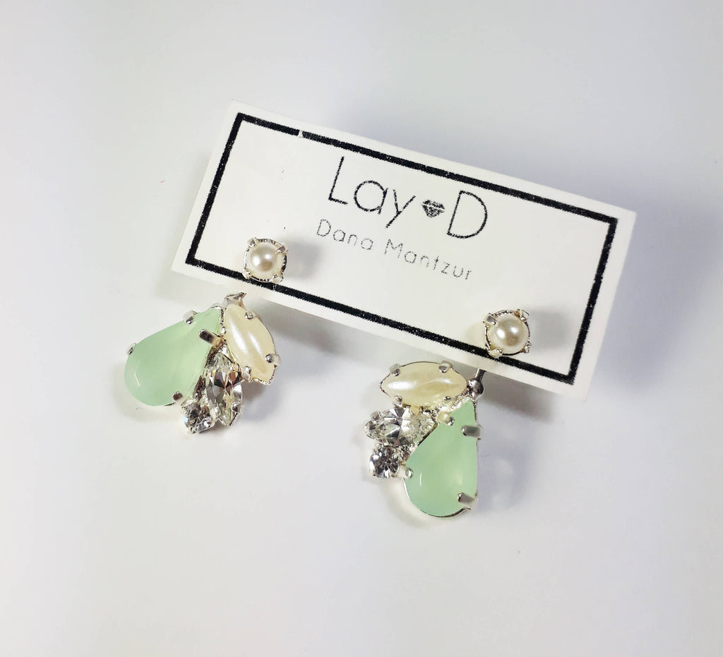 Mint wedding accessories