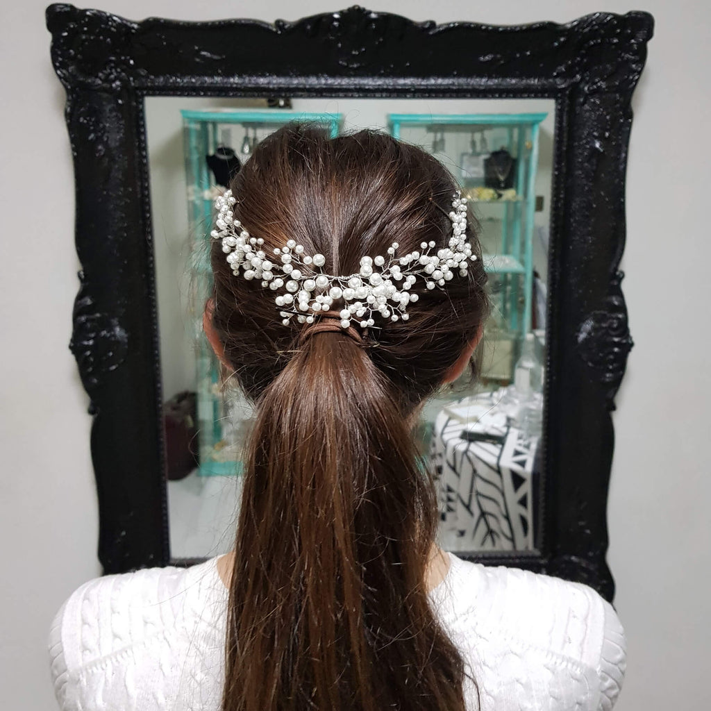 Pony tail headpiece