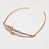 Rose gold hair accessories, Crystal crown, The Lady Bride
