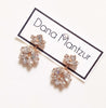 Toni earrings, Rose gold earrings, The Lady Bride