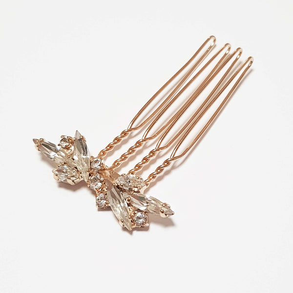 Katherine Hair Comb, Rose gold hair comb, Dana Mantzur