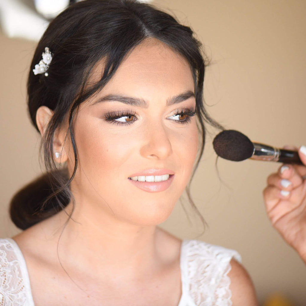 Bride accessories, Sapir silk flowers hair clips, The Lady Bride
