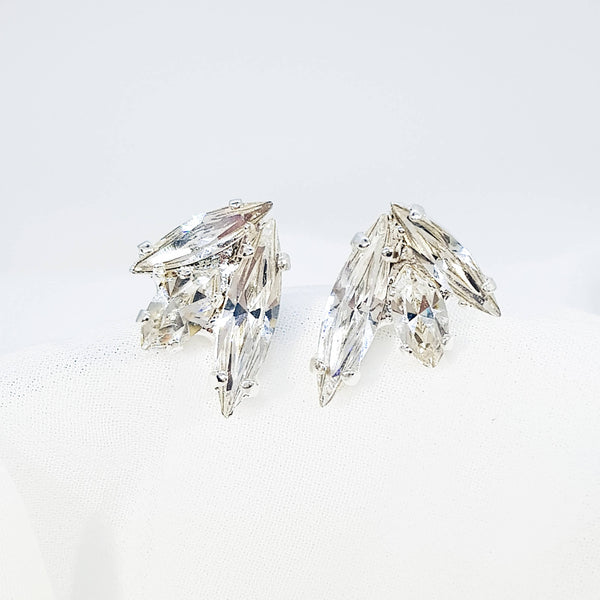 Silver earrings