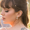 Bride chandelier earrings