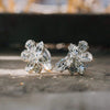 Bride earrings crystal