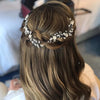 braids hair style, Lihini hair wreath, The lady bride