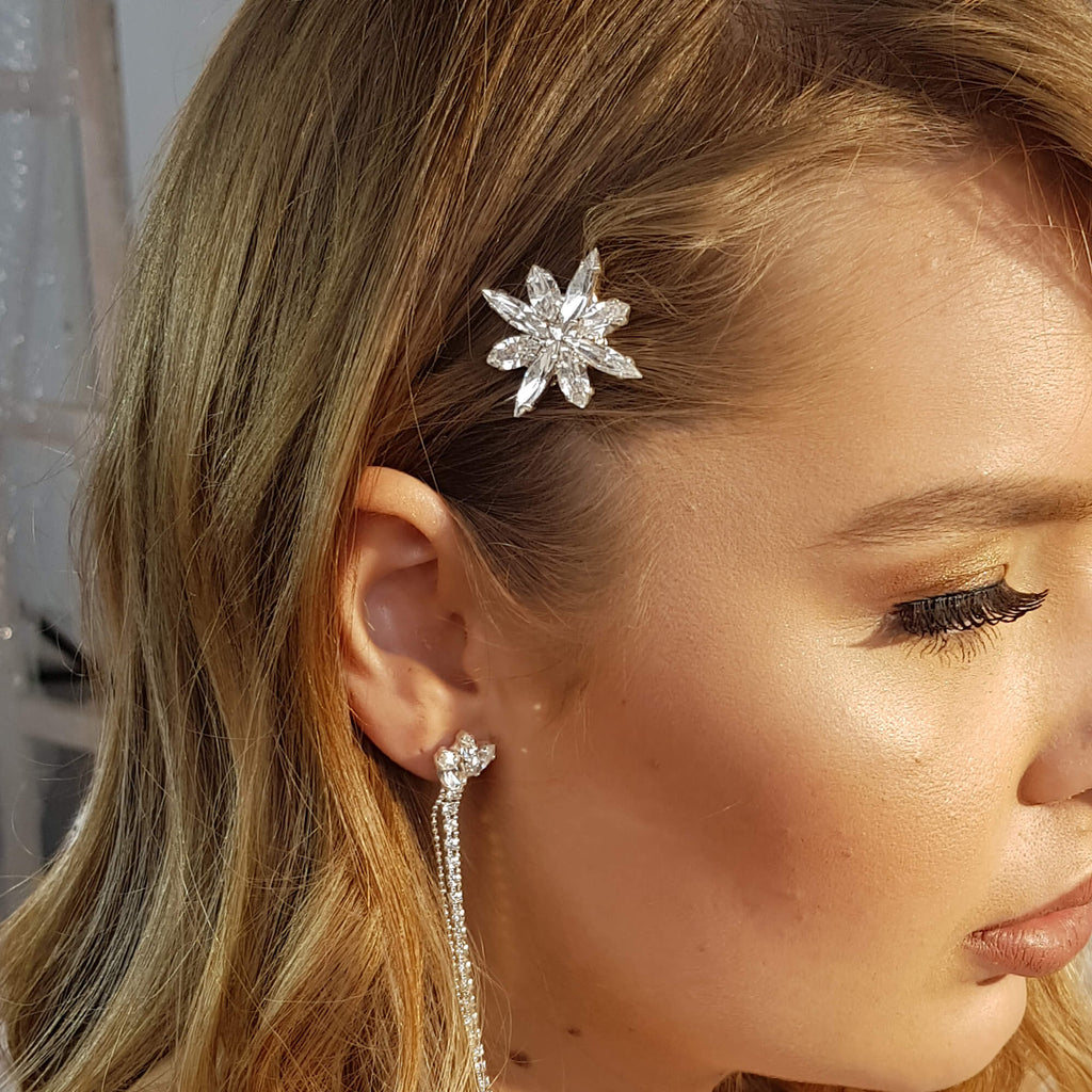 Bridal hair comb, Karina hair combs, The Lady Bride