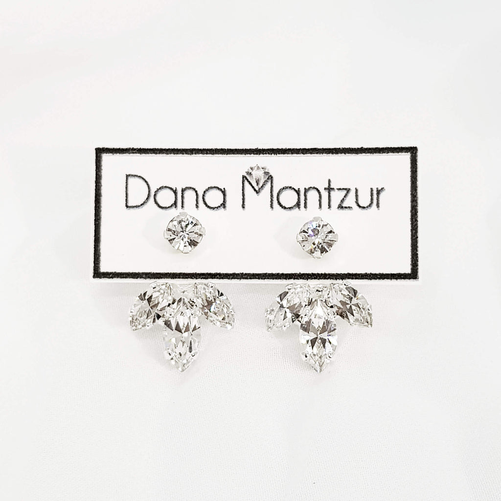 Silver ear jackets, Baby Roko Ear Jackets - Small, Dana Mantzur