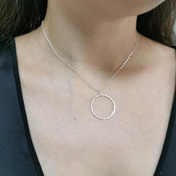 O ring choker, Circle karma chain, Dana Mantzur