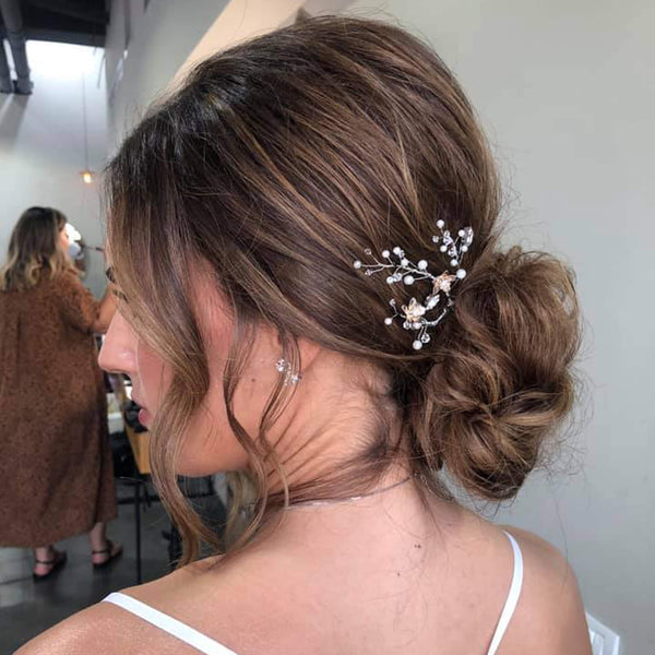 Wedding hair clips