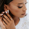 Shira Earrings, wedding earrings, Dana Mantzur