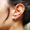 Triangle Earrings, Everyday earrings, Dana Mantzur