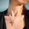 Aletesch Necklace, Gold diamond necklace, Dana Mantzur