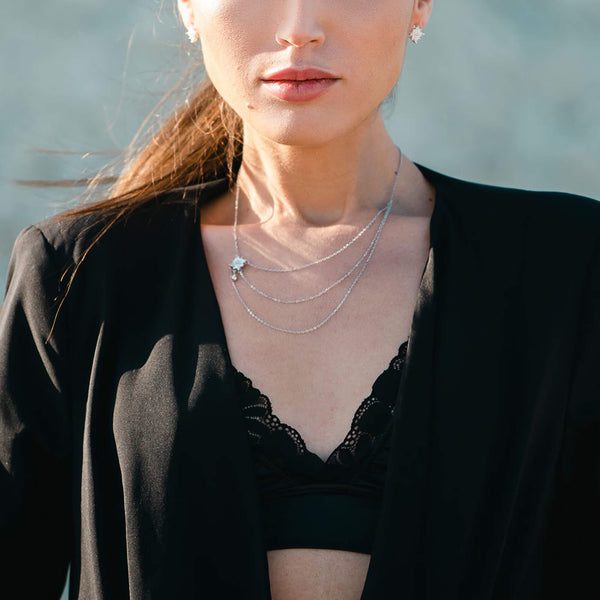 San Refael Necklace - Women multi layered necklace | Dana Mantzur