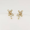 Trendy gold earrings, Karina earrings, The Lady Bride